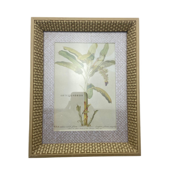 Imagem PORTA RETRATO DECOR 10X15 - DOURADO UN