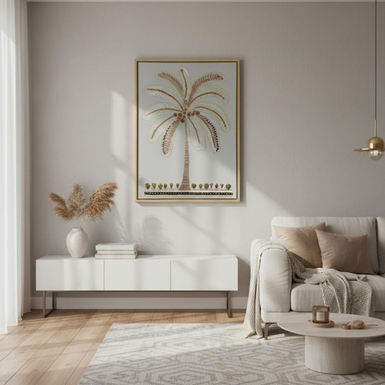 Imagem QUADRO MDF CARNAUBA D2 30X40CM
