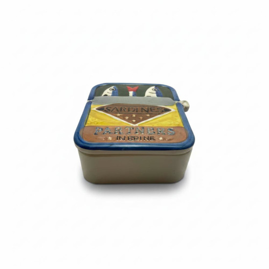 Imagem SARDINE LATA CERAMICA 15X13X5CM