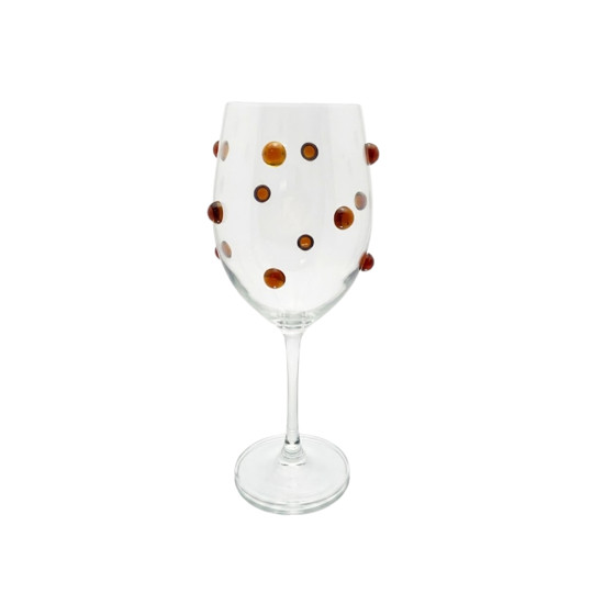 Imagem TACA VIDRO CONFETTI AM 520ML