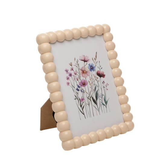Imagem PORTA-RETRATO PEROLIS 10CMX 15CM CREME MDF