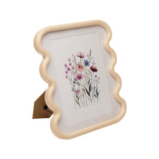 Imagem de PORTA-RETRATO ONDELLE 15CMX20CM CREME MDF - Rojemac Impotacao E Exportacao Ltda