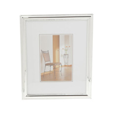 Imagem de PORTA-RETRATO DE ACO FRISO PRATA 15CM X 20CM - Rojemac Impotacao E Exportacao Ltda