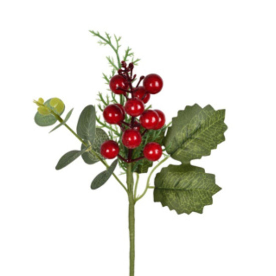 Imagem PICK EUCALIPTO BERRY 24CM VERMELHO