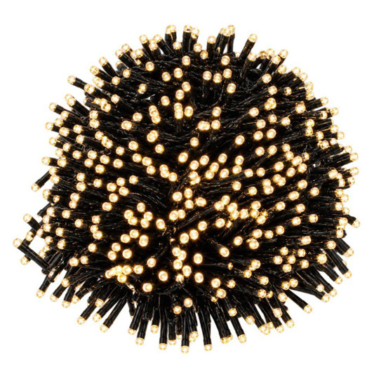 Imagem CORDAO 800 LEDS BIVOLT STROBO 20M BRANCO QUENTE