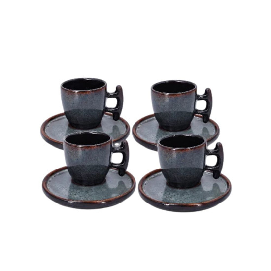 Imagem JOGI XICARAS PIRES CER CAFE MINERAL BLUE 90ML