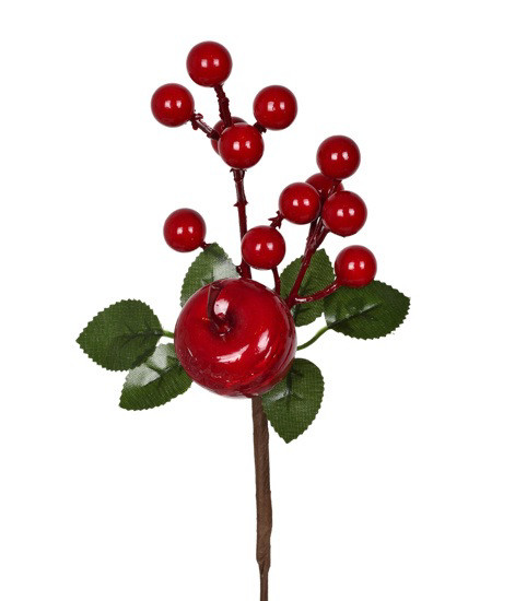 Imagem PICK BERRY MACA 22CM VERDE VERMELHO