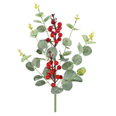 Imagem de HASTE EUCALIPTO BERRY 62CM VERMELHO - Grillo Ltda