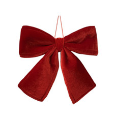 Imagem de LACO ARAMADO VELUDO 30X35CM VERMELHO - Grillo Ltda