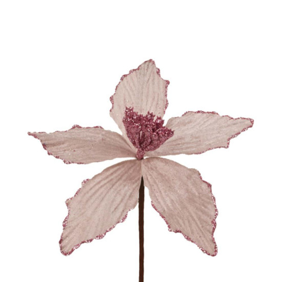 Imagem HASTE POINSETIA 20CM ROSA