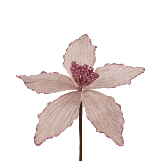 Imagem HASTE POINSETIA 20CM ROSA