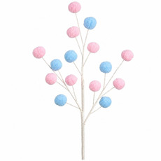 Imagem de HASTE BOLA X15 59CM ROSA AZUL - Grillo Ltda