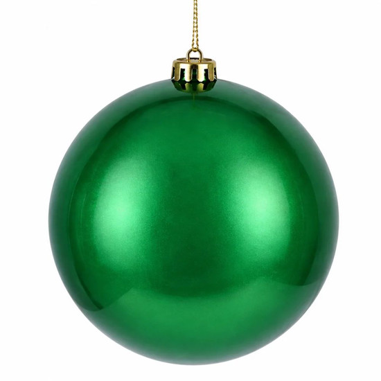 Imagem BOLA NATALINA PEROLADA 15CM VERDE