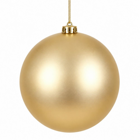 Imagem BOLA NATALINA FOSCA 20CM DOURADO