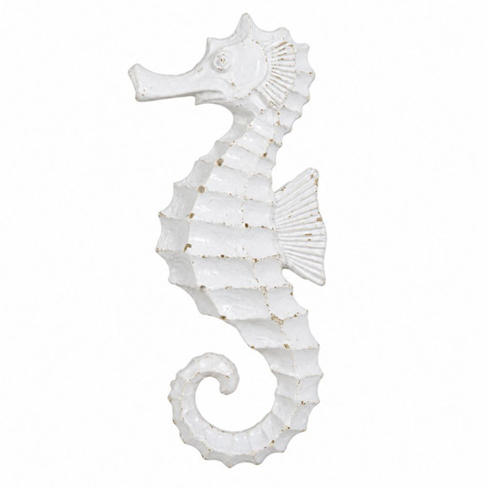 Imagem ENFEITE CAVALO MARINHO COM 8 PEÇAS BRANCO