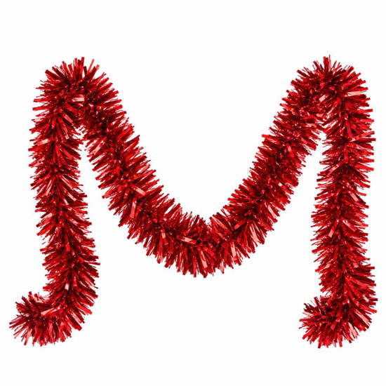 Imagem FESTAO METALICO MATTE BRILHANTE 2M X 11CM VERMELHO