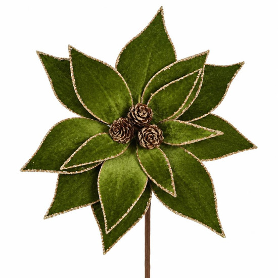 Imagem HASTE POINSETIA 30CM VERDE