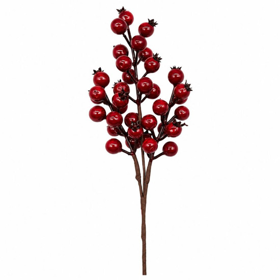 Imagem HASTE BERRY ROMA 32CM VERMELHO